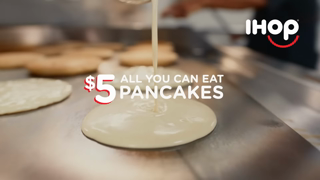 IHOP 5 All You Can Eat Pancakes IHOP Ad Commercial Brand Imagery Photoshoot 0