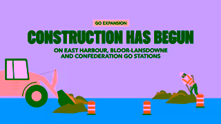 Metrolinx Construction has begun on East Harbour BloorLansdowne and Confederation GO stations Ad Commercial Brand Imagery Photoshoot 1