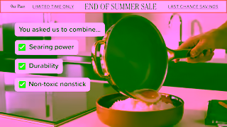 Our Place Cookware ADS25 EOSS YouTube Sale Ads 16x9 UK v4a Video 10434 Ad Commercial Brand Imagery Photoshoot 0