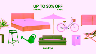 Sundays Furniture Shop the Sundays Spring Sale Ad Commercial Brand Imagery Photoshoot 1
