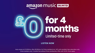 Amazon Music Prime Big Deal Days 24 Android 4 months UK Landscape Amazon Music Ad Commercial Brand Imagery Photoshoot 0