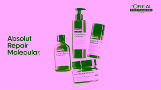 L'Oreal Professionnel LOral Professionnel Absolut Repair Molecular Ad Commercial Brand Imagery Photoshoot 0