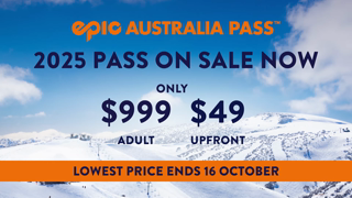 EpicPass.com Hurry 2025 Epic Australia Pass Prices Rise 16 Oct Falls CreekHotham 30 Ad Commercial Brand Imagery Photoshoot 2