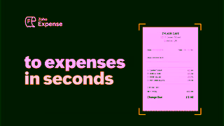 Zoho Zoho Expense Receipt Autoscan Ad Commercial Brand Imagery Photoshoot 0