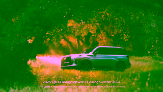Infiniti AllNew 2025 QX80 Premonition 15 Ad Commercial Brand Imagery Photoshoot 2