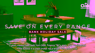 Oak Furnitureland OFL AUG BH Whole Home 10s IFC Ends Sunday 16x9 Ad Commercial Brand Imagery Photoshoot 0