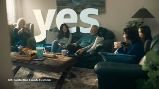 Capital One Jeffs yes to credit from Capital One Ad Commercial Brand Imagery Photoshoot 2