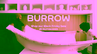 BURROW Furniture YTTV Black Friday BFCM COMP Video 16x9 Ad Commercial Brand Imagery Photoshoot 2