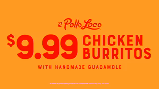 El Pollo Loco NEW FireGrilled Chicken Burritos starting at 999 Ad Commercial Brand Imagery Photoshoot 2