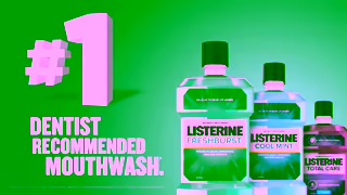 Listerine Listerine Germ Kill Digital 16X9 Green EN V03 Ad Commercial Brand Imagery Photoshoot 0