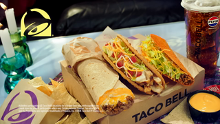 Taco Bell Luxe For Less 7 Luxe Cravings Box Commercial Taco Bell Ad Commercial Brand Imagery Photoshoot 2