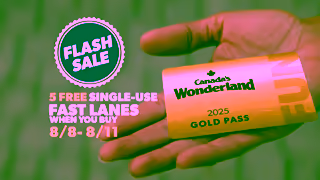 Canada's Wonderland Season Pass Flash Sale Ad Commercial Brand Imagery Photoshoot 1