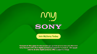 Sony MySony SignUp Offer Ad Commercial Brand Imagery Photoshoot 2