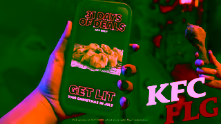 KFC KFCs Christmas in July 9 for 995 Original Recipe Ad Commercial Brand Imagery Photoshoot 2