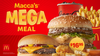 McDonalds Maccas Mega Meal Ad Commercial Brand Imagery Photoshoot 2