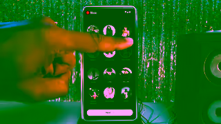 YouTube Music YTM BAC EMP 1mon DJThumb ArtistCarolinePolachek 10s horiz 1920x1080 169 en US CAD Ad Commercial Brand Imagery Photoshoot 1