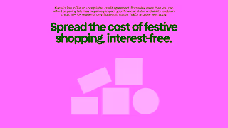 Klarna Holiday2023 UK Gifting MultiBrand Set1 OnlineVideo 16x9 vid 15s Ad Commercial Brand Imagery Photoshoot 1