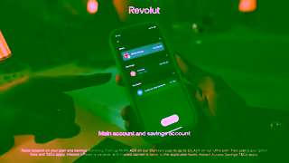 Revolut AGC DAILYBANKING MULTIFEATURES 406284 MunyaAdTweaks AV 16x9 15s A 1 UK EN Apr2025 Ad Commercial Brand Imagery Photoshoot 1