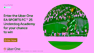 Uber Eats EA SPORTS FC 25 Uber One Ad Commercial Brand Imagery Photoshoot 2