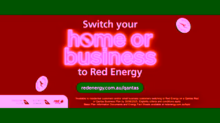 Red Energy Earn a share of 10 million Qantas Points for your home or business Ad Commercial Brand Imagery Photoshoot 2