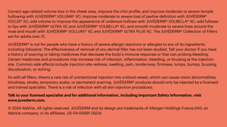 JUVEDERM Reskin Cheeks Consideration aid101741 OLV Model Video 30s MM FEMALE Ad Commercial Brand Imagery Photoshoot 2