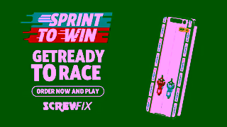 Screwfix Sprint to Win Screwfix Ad Commercial Brand Imagery Photoshoot 1