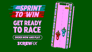 Screwfix Sprint to Win Screwfix Ad Commercial Brand Imagery Photoshoot 2