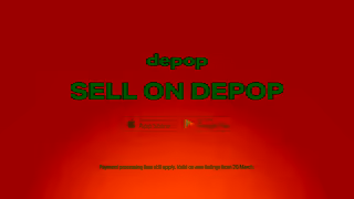 Depop No more selling fees Start selling on Depop and pay absolutely nothing in selling fees TCs apply Ad Commercial Brand Imagery Photoshoot 2