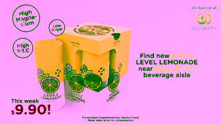 Level Lemonade 990 4pack WW Konstantin Ad Commercial Brand Imagery Photoshoot 2