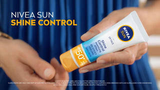 Nivea NIVEA SUN UV FACE Shine Control Ad Commercial Brand Imagery Photoshoot 0