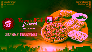 Pizza Hut Pizza Huts NEW Karate Kid Legends Range is here Ad Commercial Brand Imagery Photoshoot 2