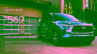 Infiniti 2024 QX60 WOW April Offer 30 Ad Commercial Brand Imagery Photoshoot 2