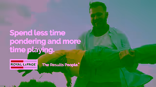 Royal LePage Spend less time pondering and more time playing Ad Commercial Brand Imagery Photoshoot 1