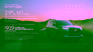 Infiniti MY25 QX80 Private Jet April SSE Offer 30 Ad Commercial Brand Imagery Photoshoot 2