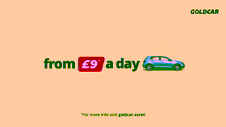 GOLDCAR Goldcar 15 GOOD VALUE FOR MONEY 4 UK Ad Commercial Brand Imagery Photoshoot 0