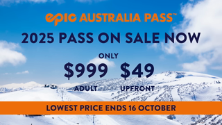 EpicPass.com Hurry 2025 Epic Australia Pass Prices Rise 16 Oct Falls CreekHotham 06 Ad Commercial Brand Imagery Photoshoot 2