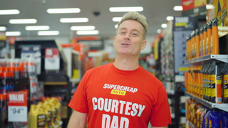 Supercheap Auto Make Fathers Day SUPER with Grant Denyer and Supercheap Auto Ad Commercial Brand Imagery Photoshoot 2