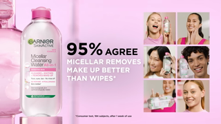 Garnier Garnier Micellar Water is Approved By Real People Ad Commercial Brand Imagery Photoshoot 2