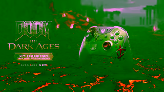 Microsoft Introducing the DOOM The Dark Ages Limited Edition Controller Ad Commercial Brand Imagery Photoshoot 2