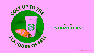 Starbucks That Feeling of Fall Cozy Up Ad Commercial Brand Imagery Photoshoot 2