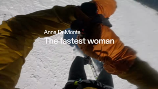 Rab Equipment The fastest woman to ski Mont Blanc Anna DeMonte 16 9 6 Sec 1 Ad Commercial Brand Imagery Photoshoot 1