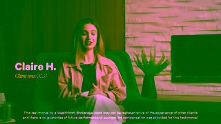 Weathfront Wealthfront Testimonial Claire 450 APY Cash Account Ad Commercial Brand Imagery Photoshoot 0