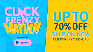 Click Frenzy Click Frenzy Mayhem 2024 Sale On Now Ad Commercial Brand Imagery Photoshoot 2