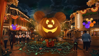 Disney Parks Halloween Time at the Disneyland Resort Ad Commercial Brand Imagery Photoshoot 1