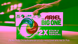 ARIEL With Ariel The Big One its one and youre done Ad Commercial Brand Imagery Photoshoot 1