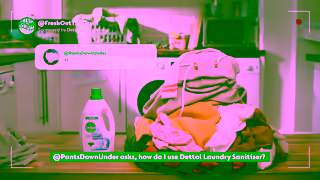 Dettol How To Use Dettol Laundry Sanitiser to Kill 999 of Germs in your Laundry Ad Commercial Brand Imagery Photoshoot 0