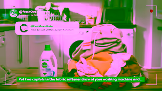 Dettol How To Use Dettol Laundry Sanitiser to Kill 999 of Germs in your Laundry Ad Commercial Brand Imagery Photoshoot 1