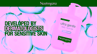 Neutrogena NTG Ultra Gentle Daily Cleanser 15s 16x9 Video Ad Social English CA Ad Commercial Brand Imagery Photoshoot 1