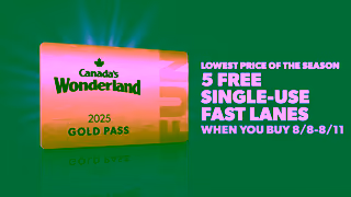 Canada's Wonderland Season Pass Flash Sale Ad Commercial Brand Imagery Photoshoot 1