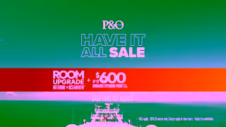 P&O Cruises PO Cruises Have It All Sale Now with a Room Upgrade Ad Commercial Brand Imagery Photoshoot 2